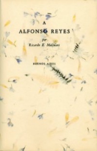 A Alfonso Reyes